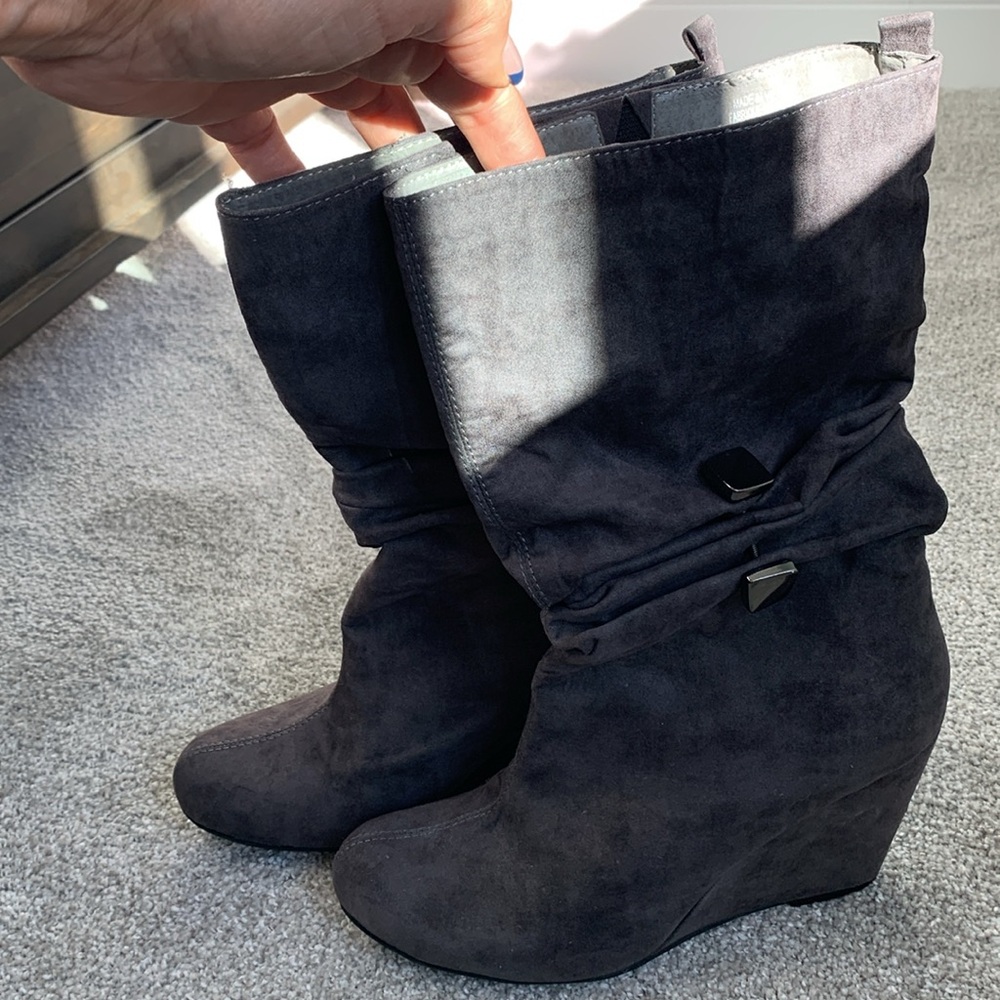 Wedge Style Booties - Picture 2 of 6